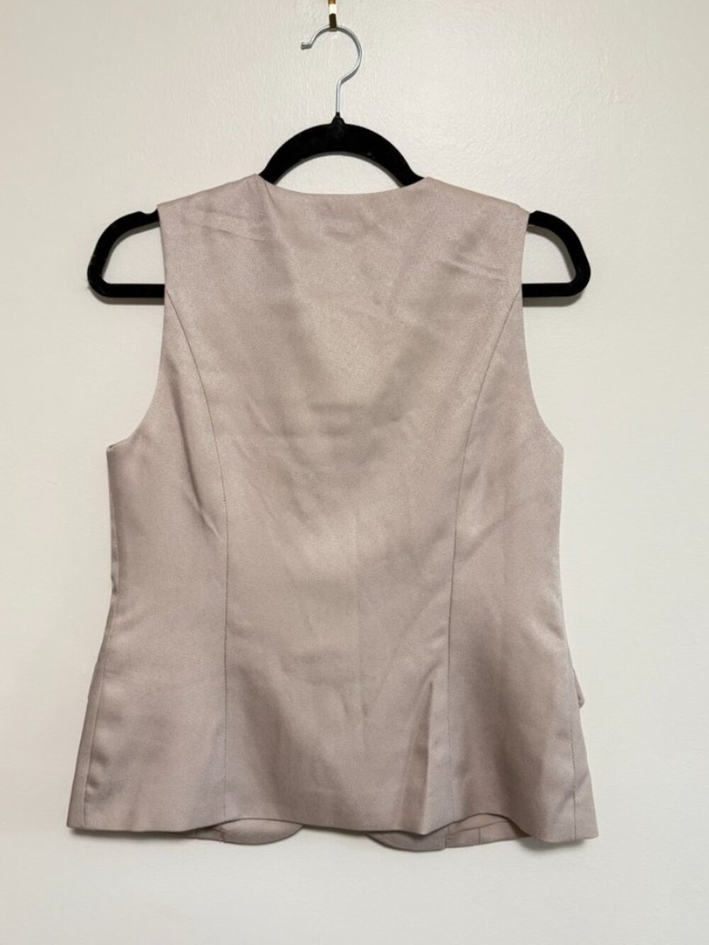French Connection Front Tie Tailored Suiting Vest - Size Small - Picture 6 of 7
